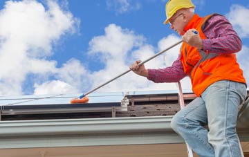 Waleswood soft wash roof cleaning